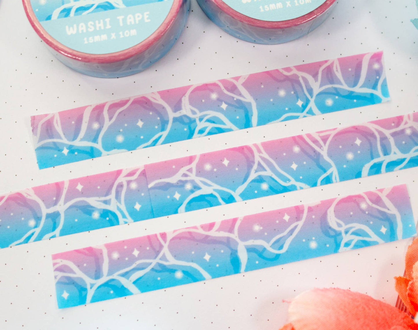 Unicorn Eclipse - Vaporwave Water Washi Tape