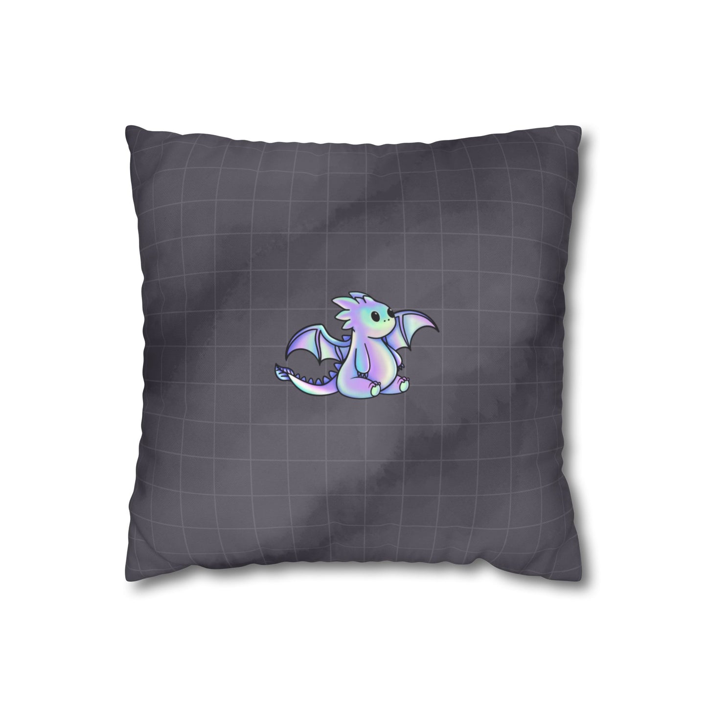 Iri Dragon Pillowcase - Cozy Square Cushion Cover for bookish Fantasy Lovers