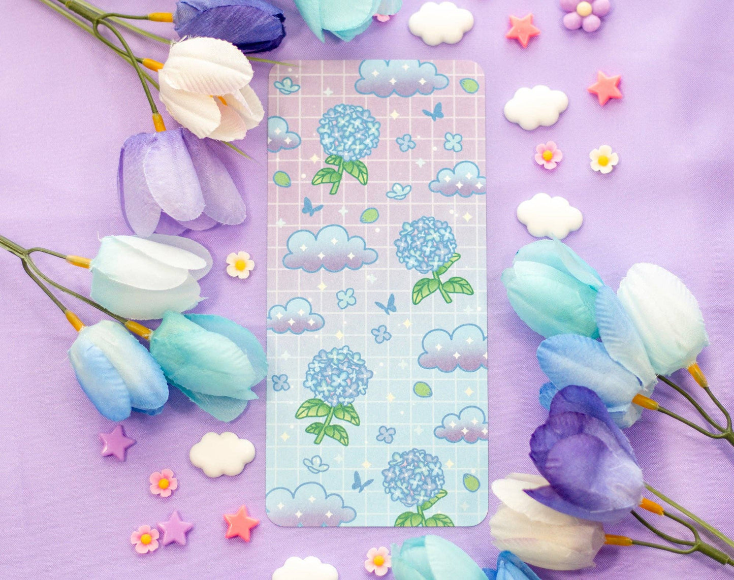 Unicorn Eclipse - Hydrangea Dreams Reading Log Bookmark