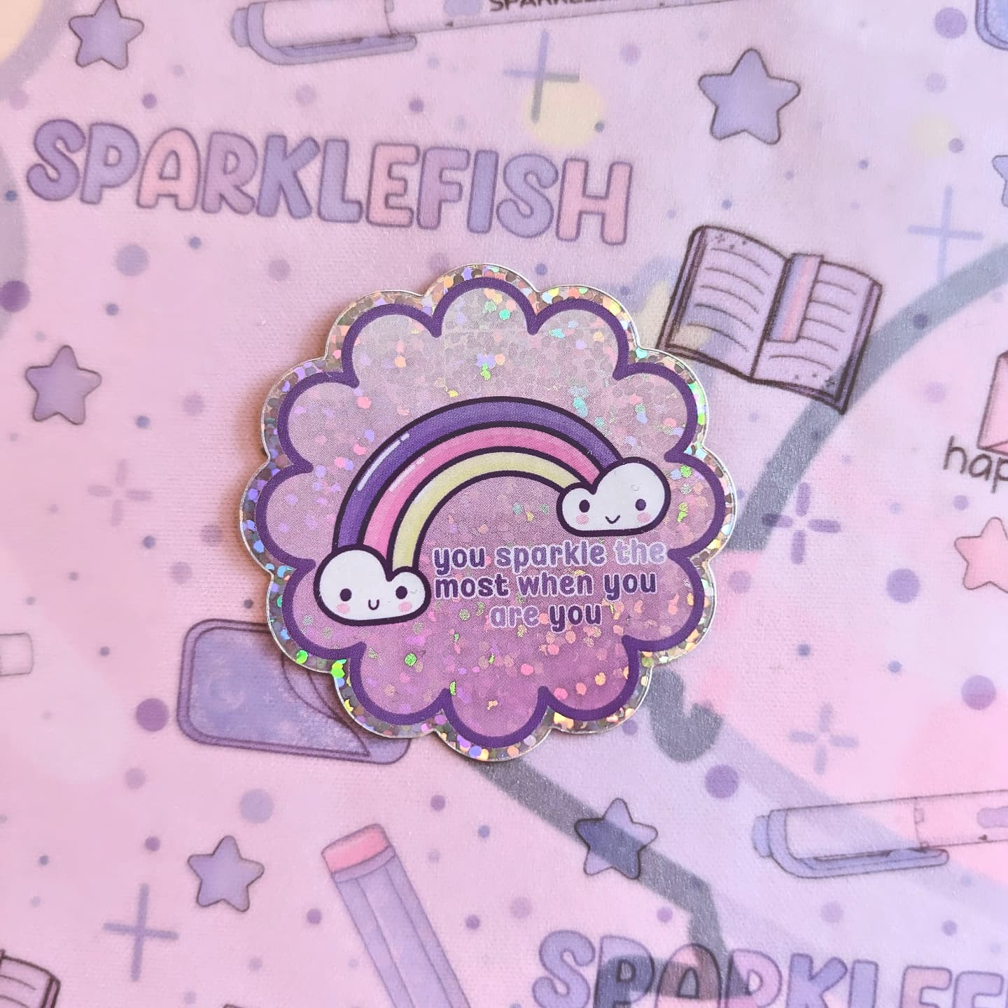 You Sparkle - Glitter Vinyl Sticker
