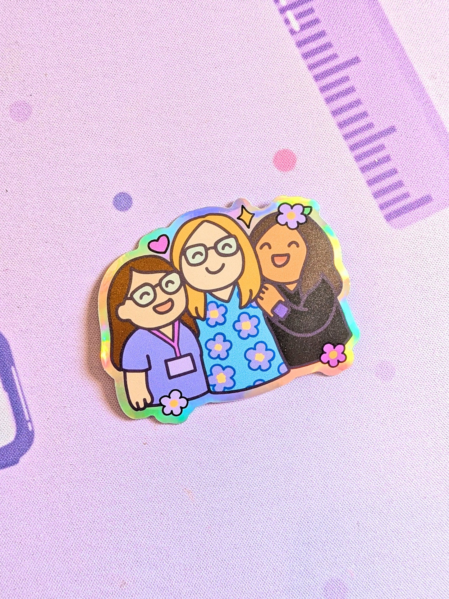 Planner Friends! Holographic special effects