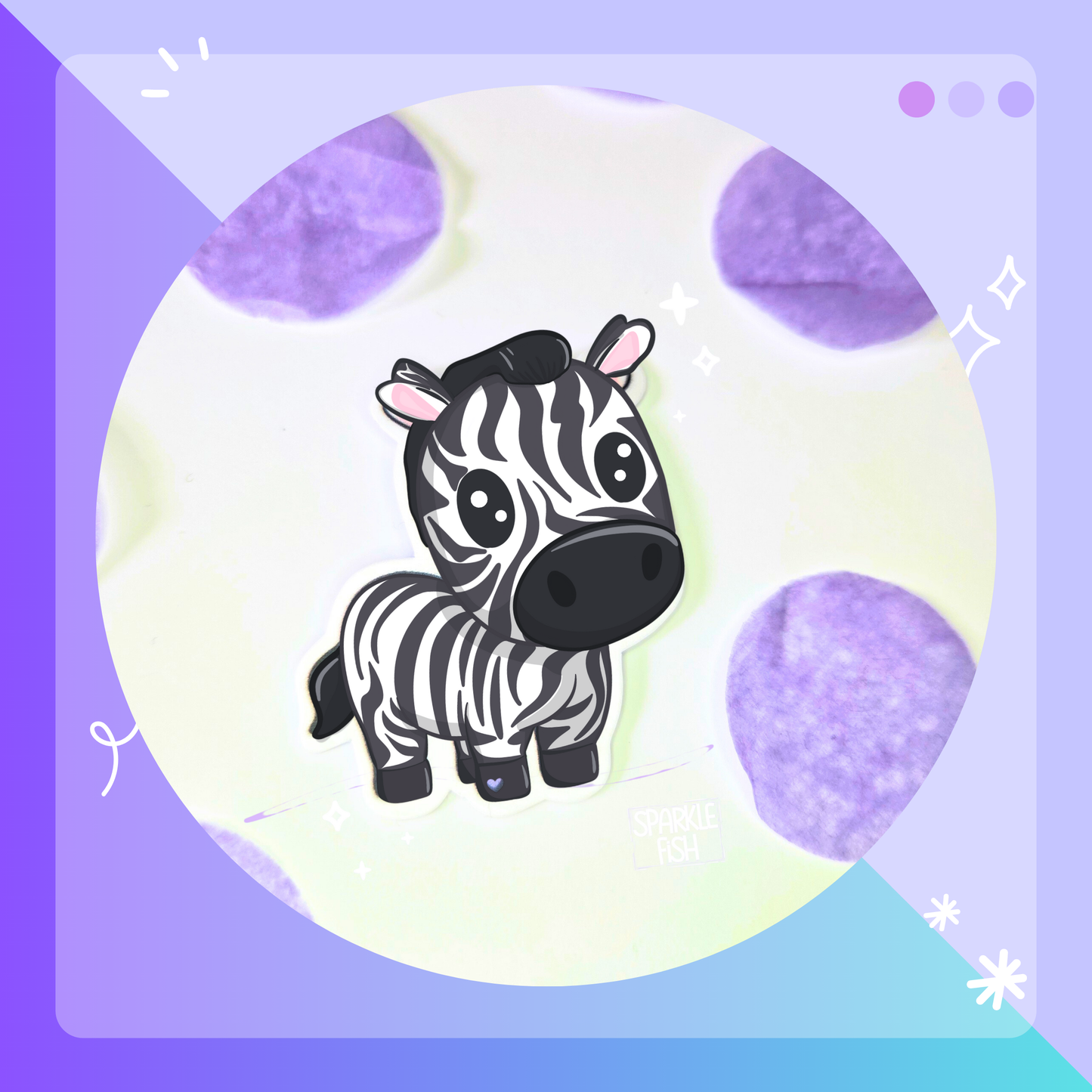 Zebra Stickers Collection
