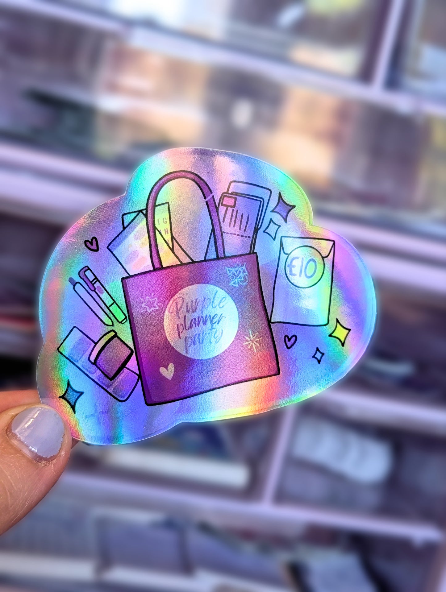 Planner Holographic Sticker Collection