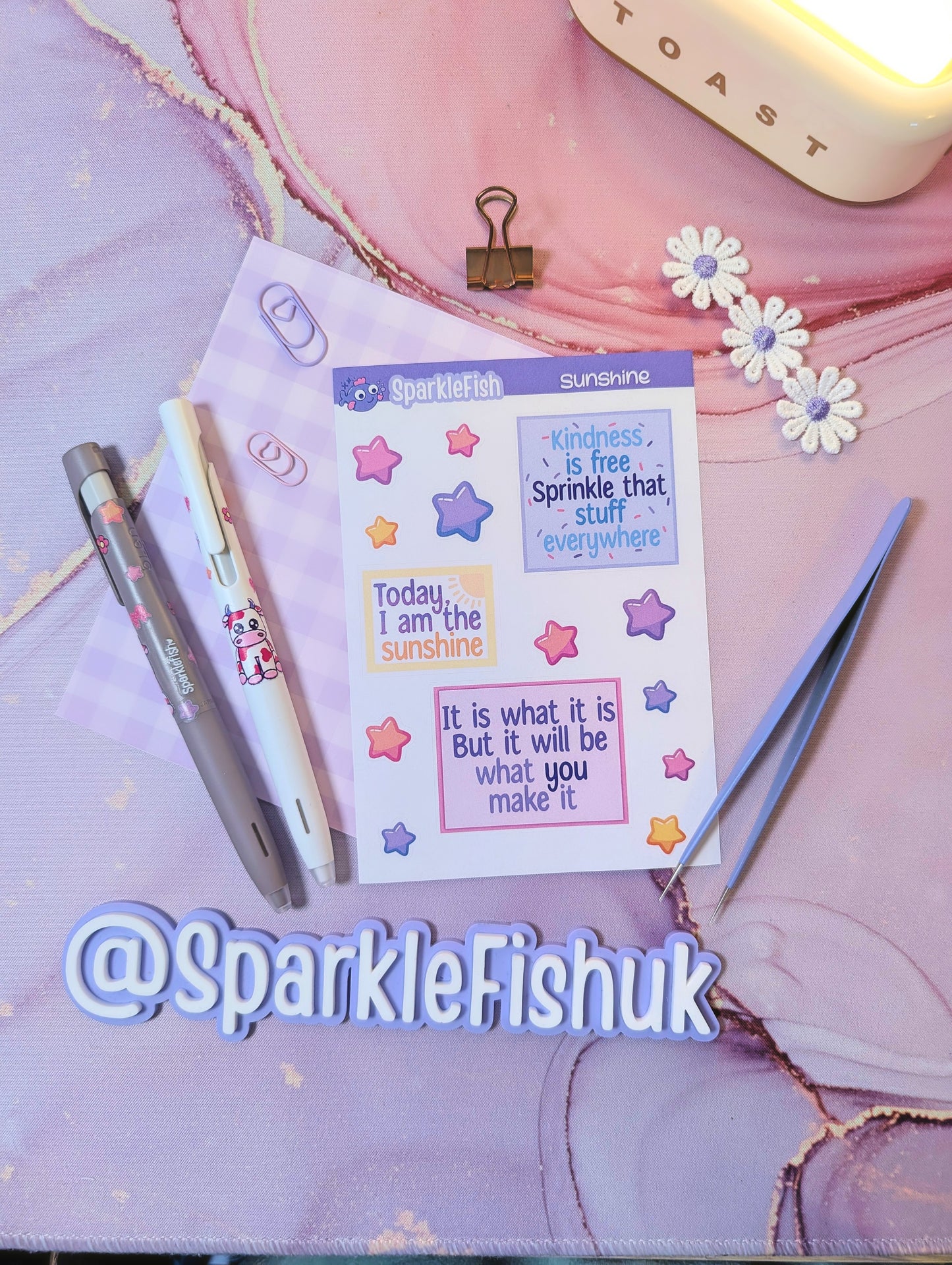 Sunshine in a sticker sheet ☀️
