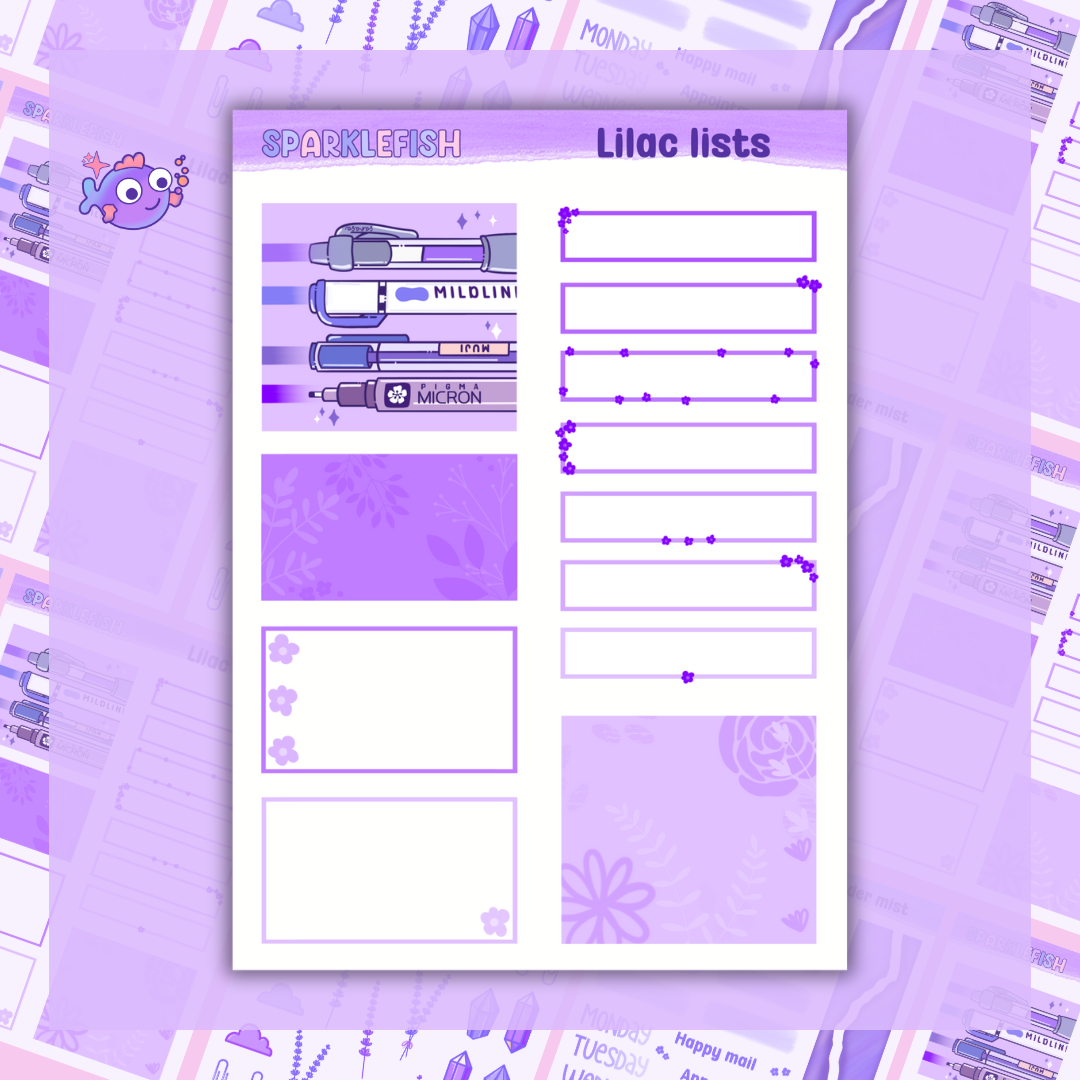 Lilac Lists