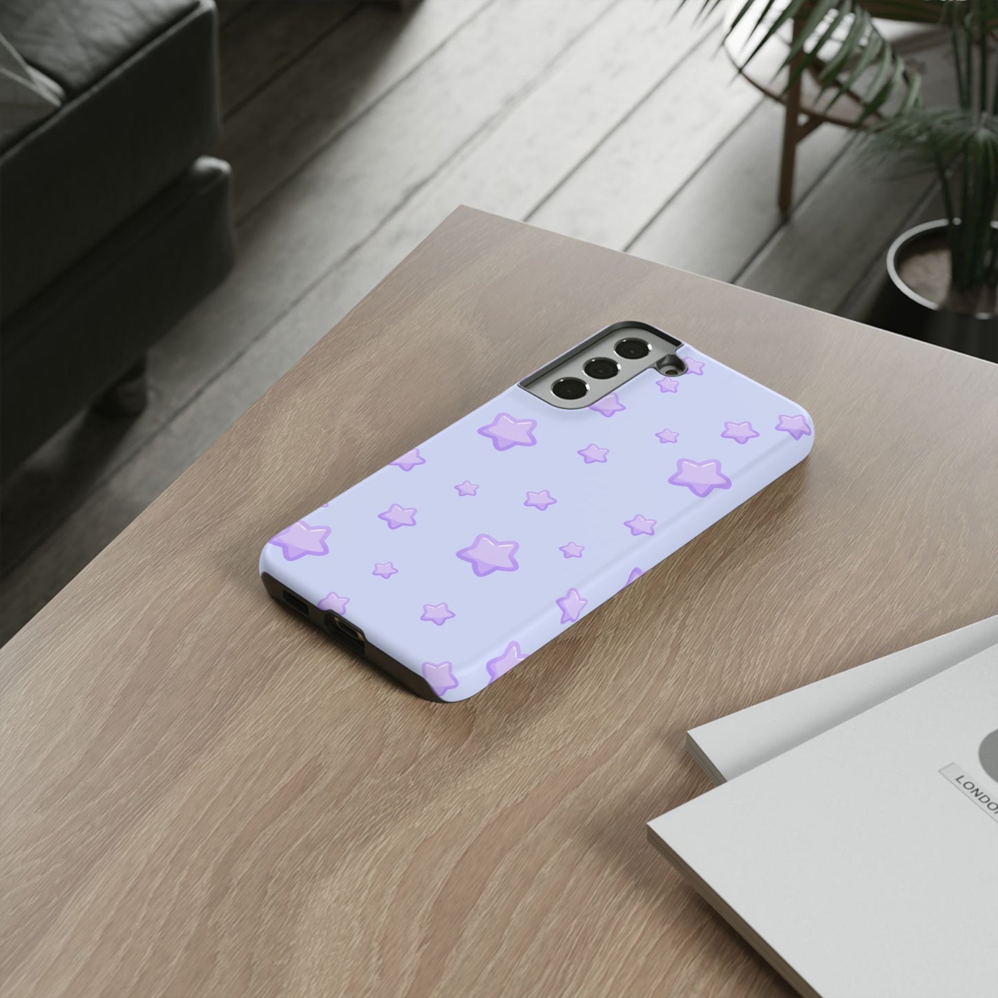 Kawaii Stars Tough Phone Case