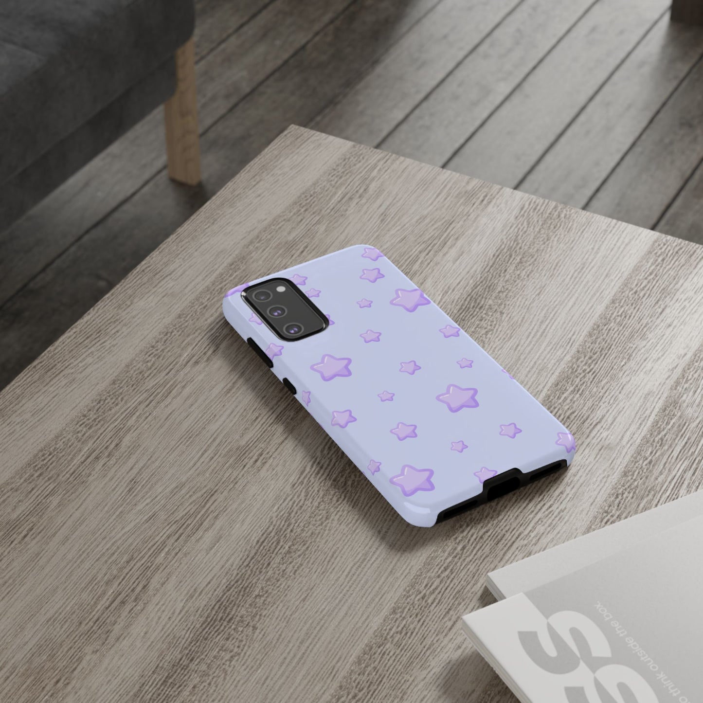 Kawaii Stars Tough Phone Case