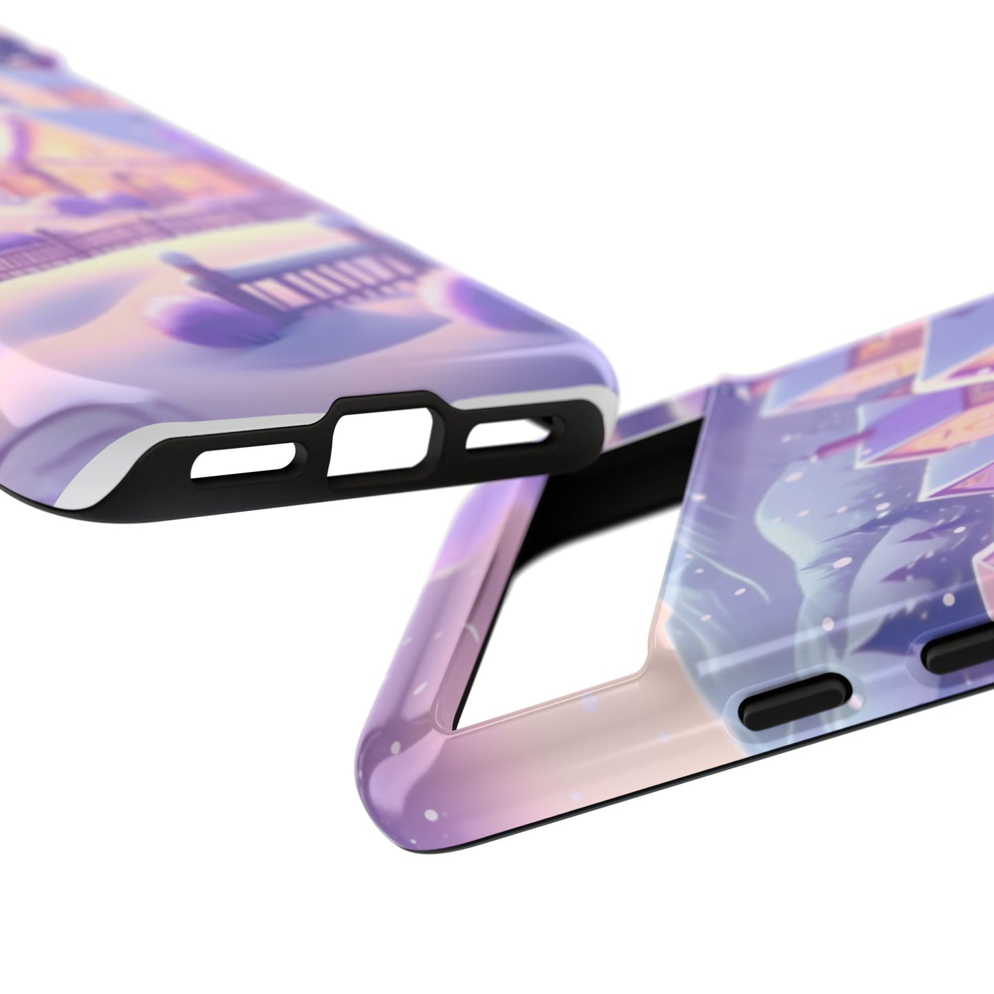 Purple Winter Wonderland Tough Phone Case