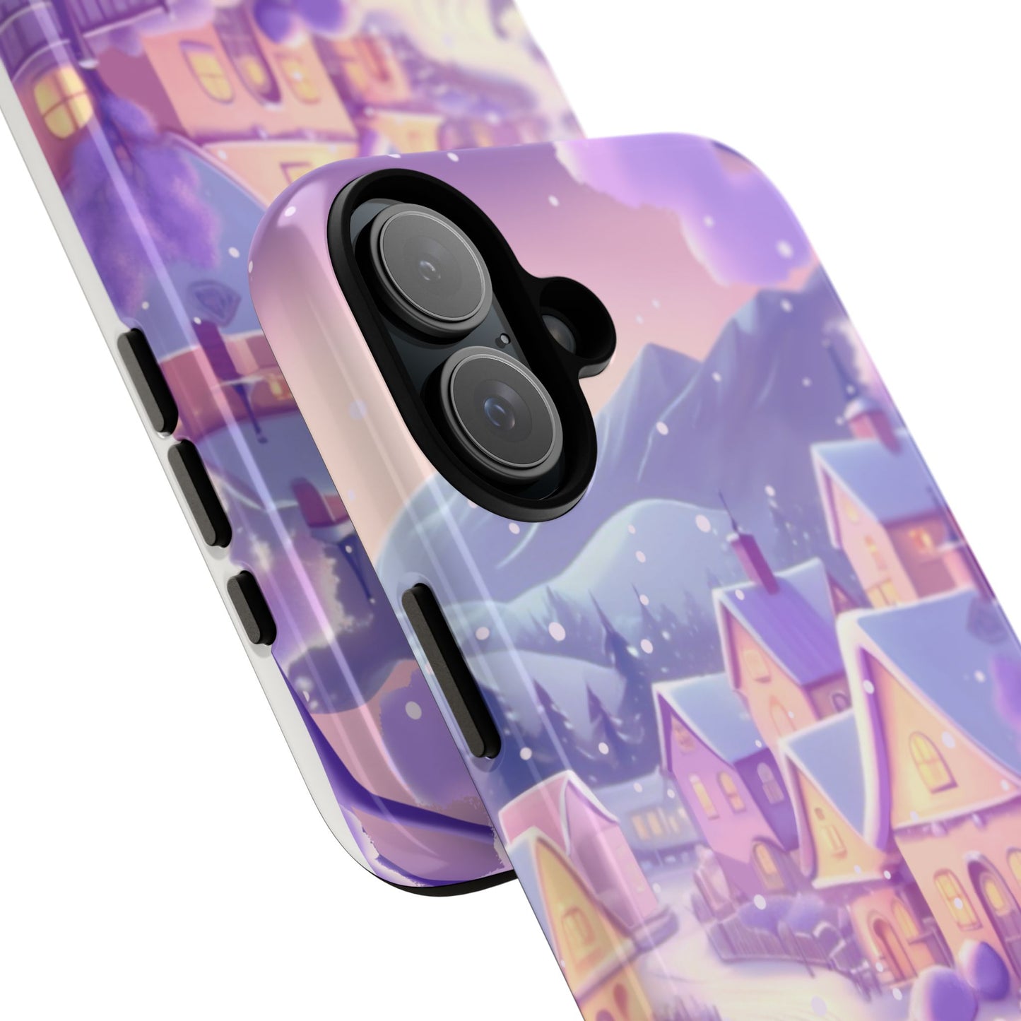 Purple Winter Wonderland Tough Phone Case