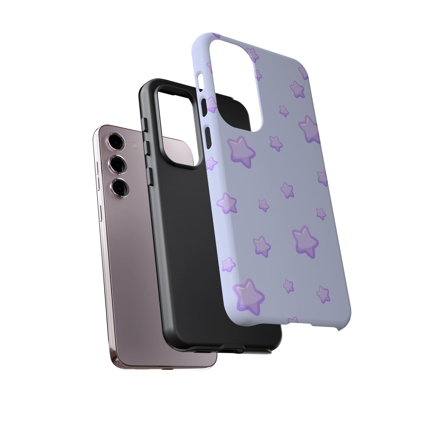 Kawaii Stars Tough Phone Case