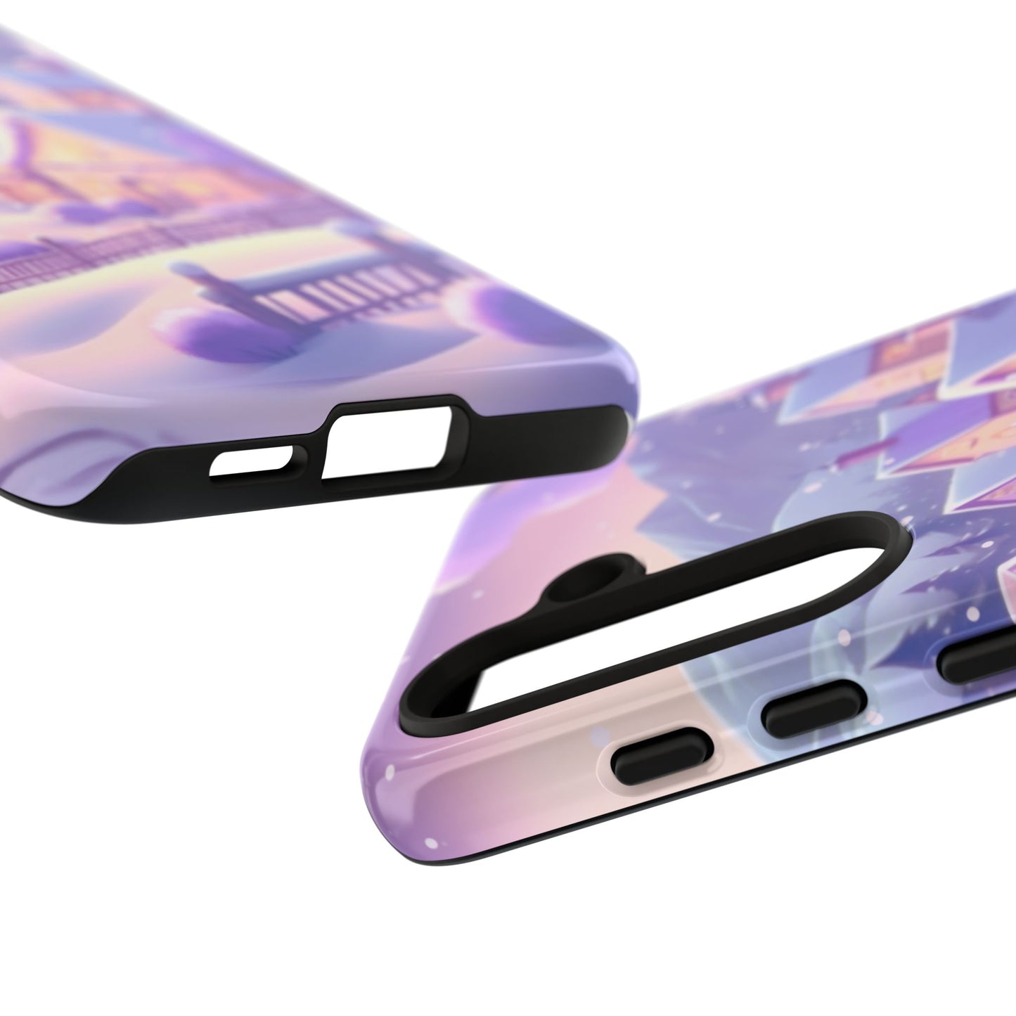 Purple Winter Wonderland Tough Phone Case