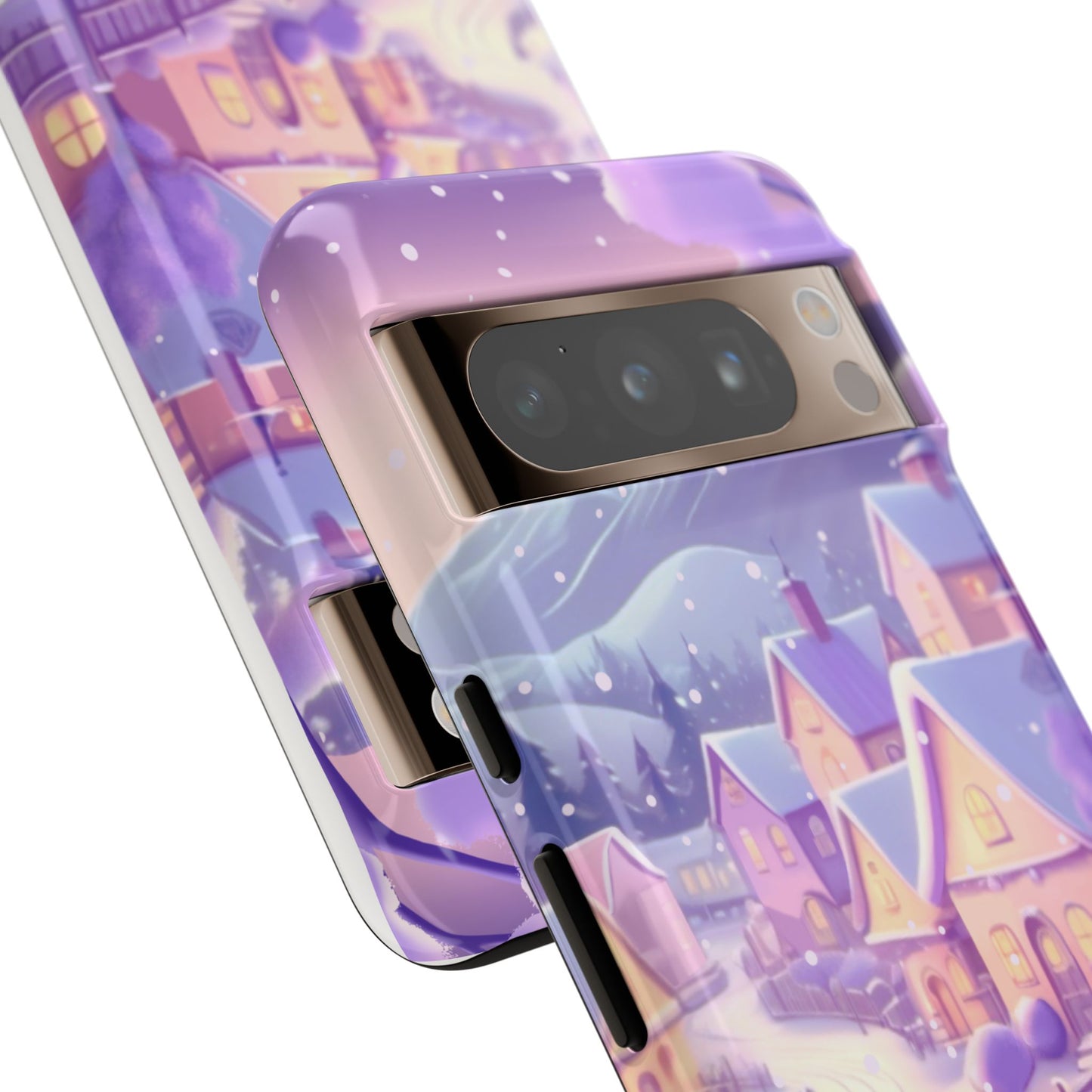 Purple Winter Wonderland Tough Phone Case