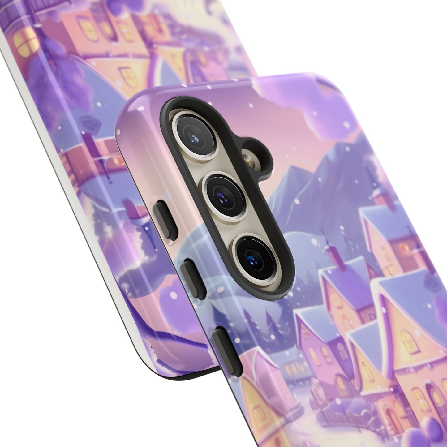 Purple Winter Wonderland Tough Phone Case