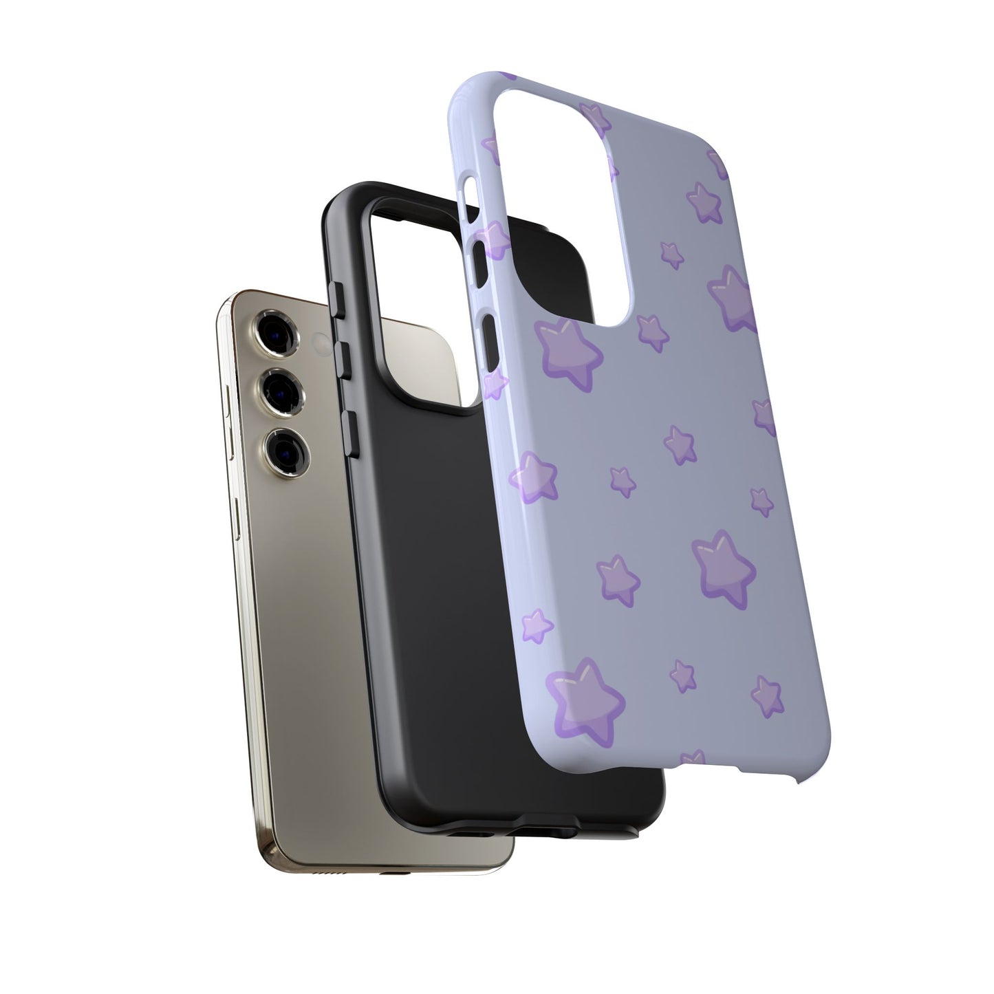 Kawaii Stars Tough Phone Case