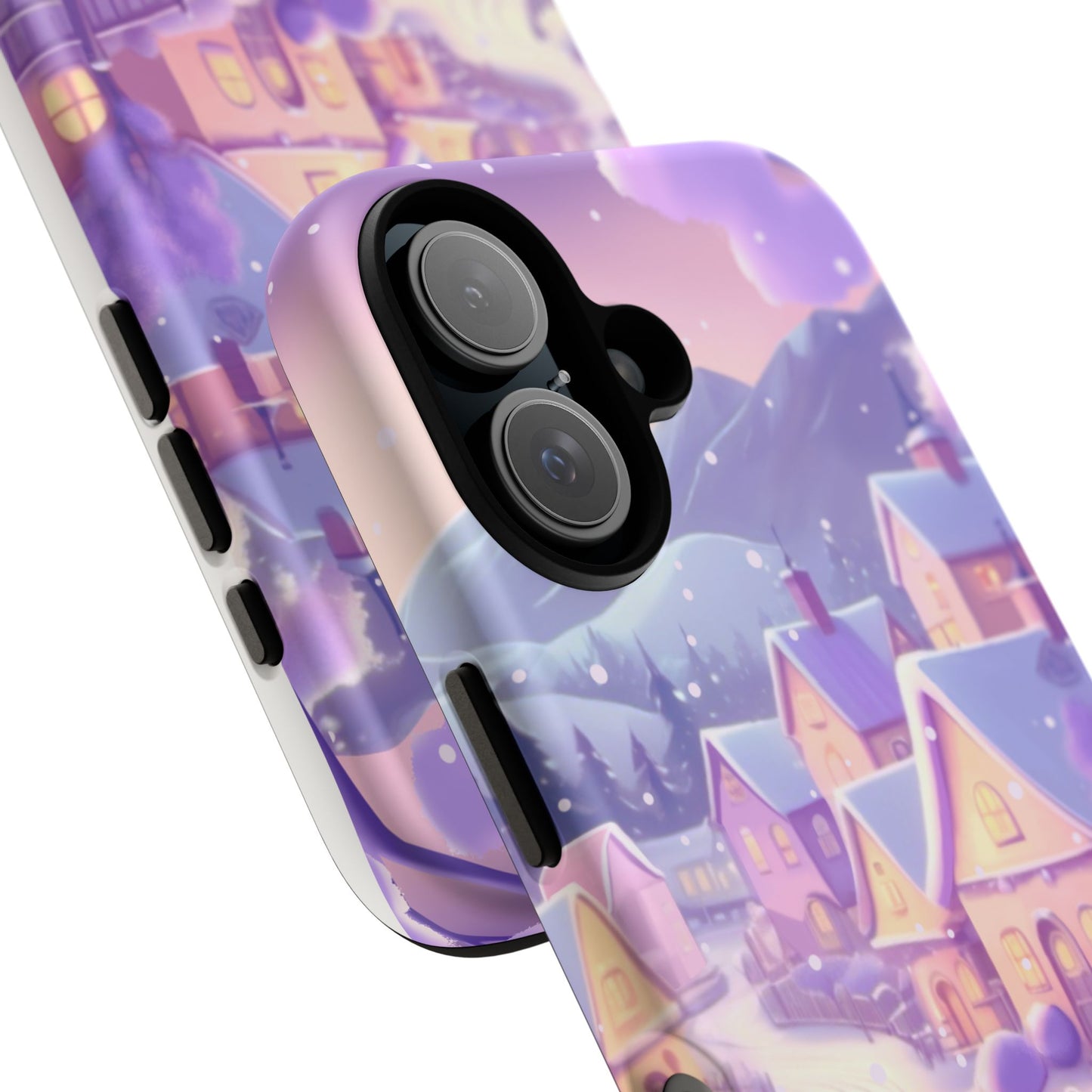 Purple Winter Wonderland Tough Phone Case