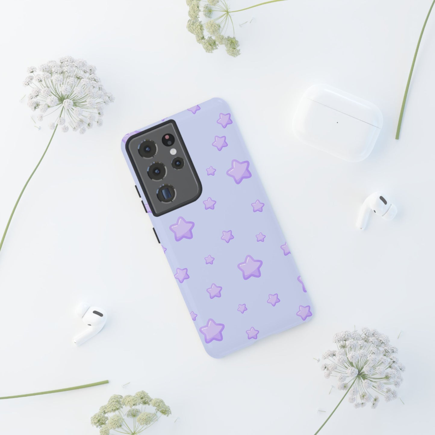 Kawaii Stars Tough Phone Case