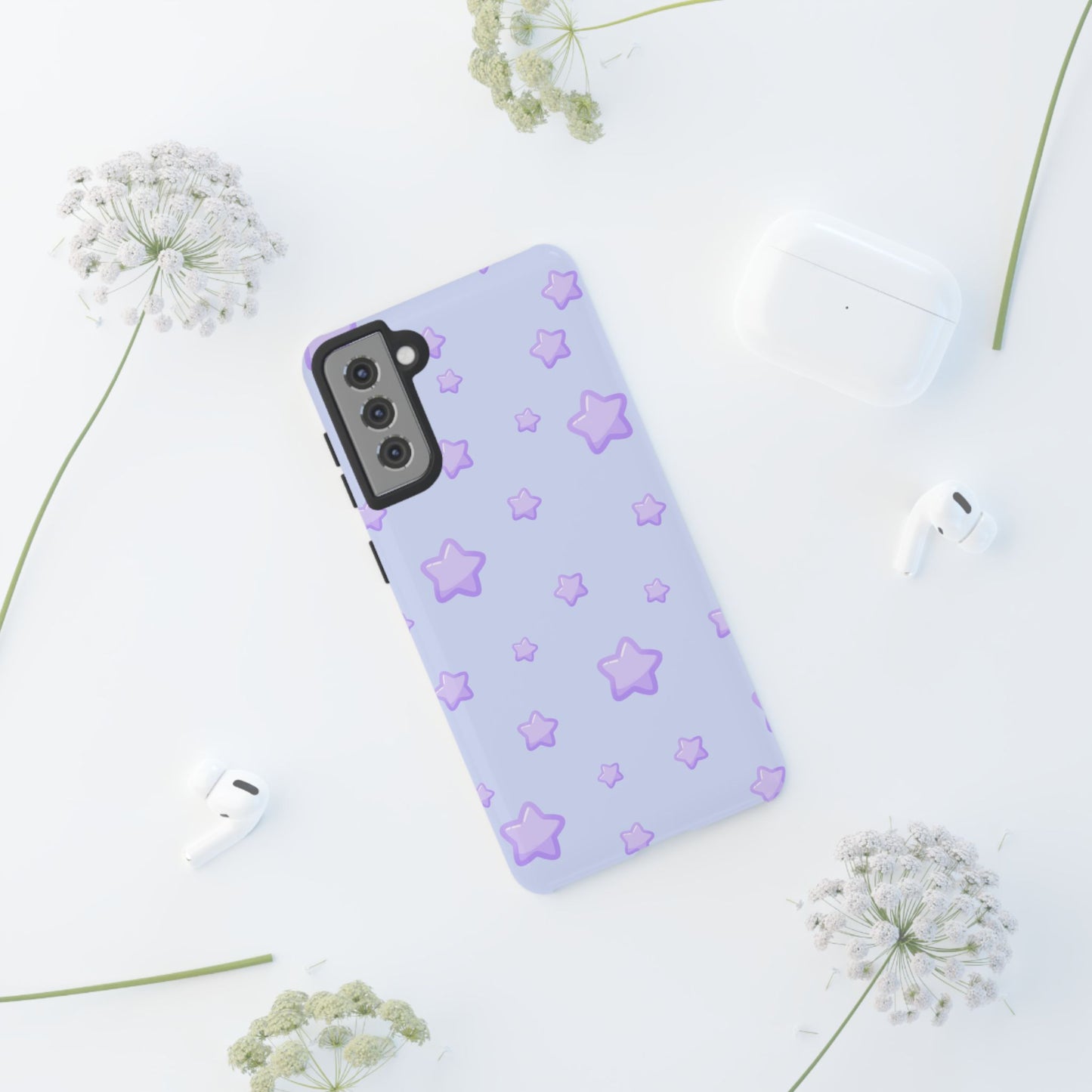 Kawaii Stars Tough Phone Case