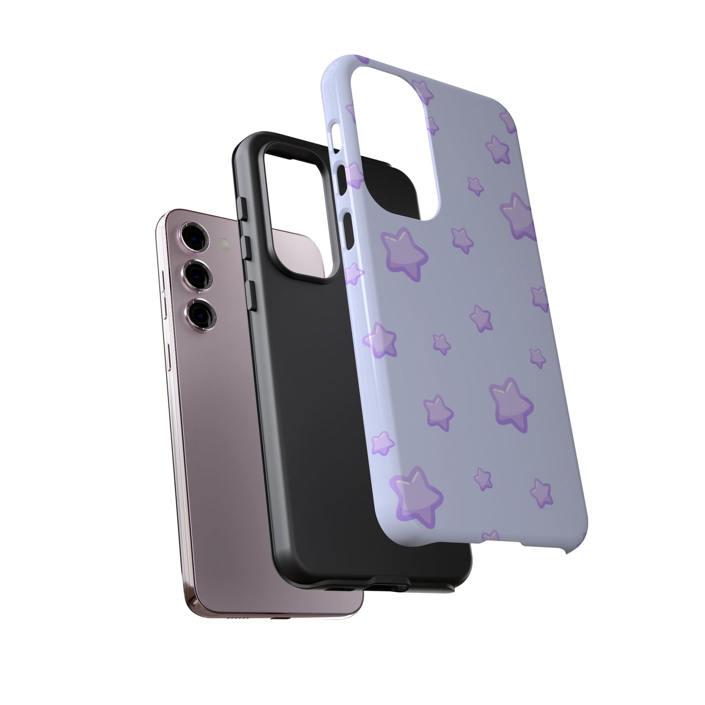 Kawaii Stars Tough Phone Case