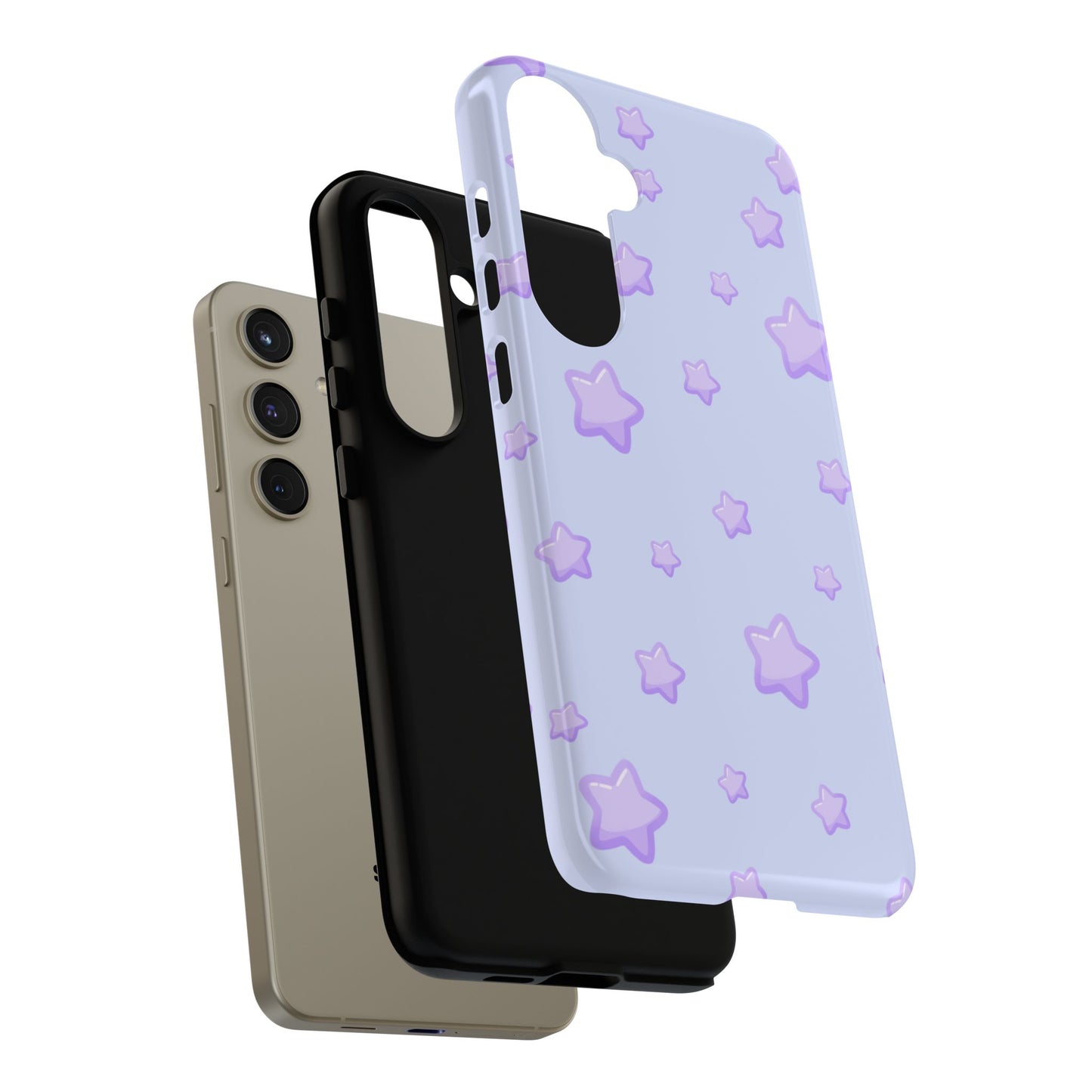 Kawaii Stars Tough Phone Case