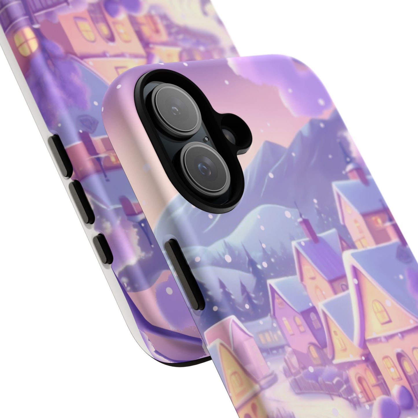 Purple Winter Wonderland Tough Phone Case