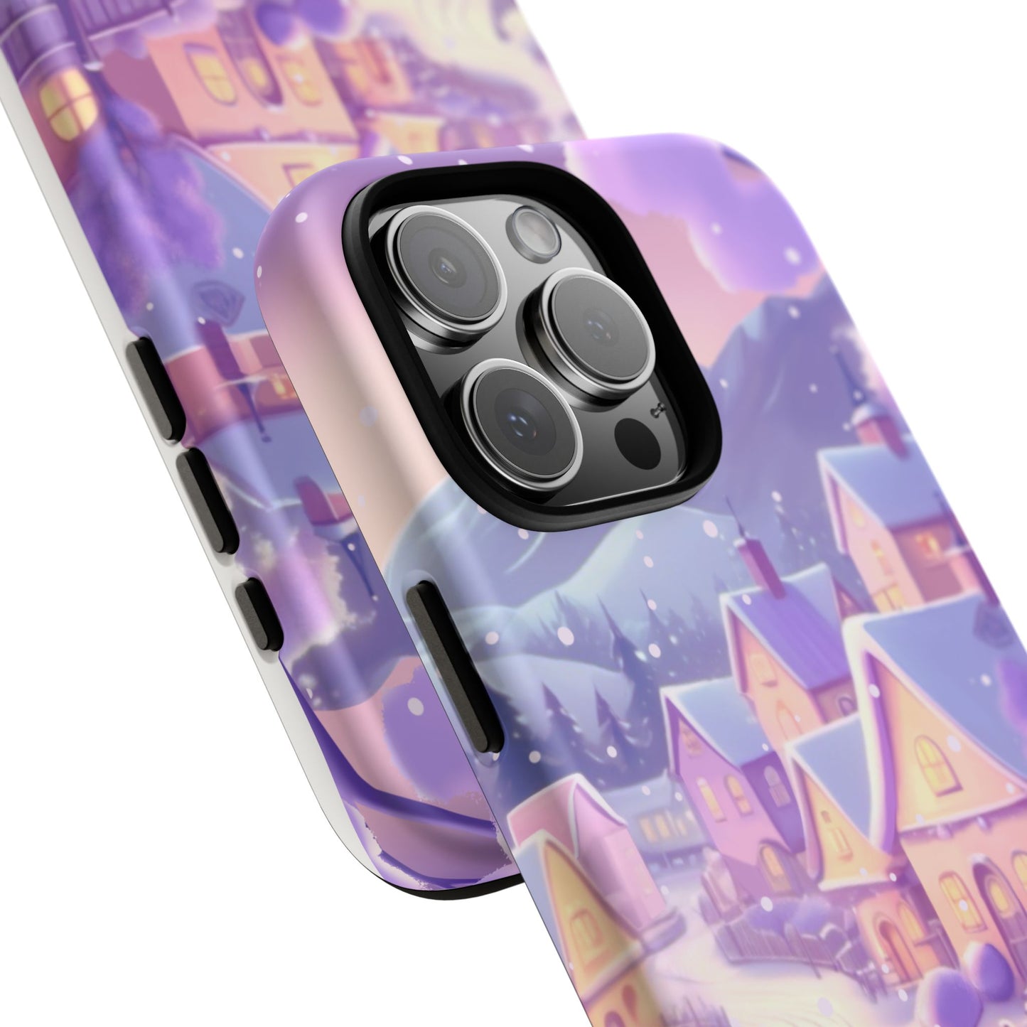 Purple Winter Wonderland Tough Phone Case