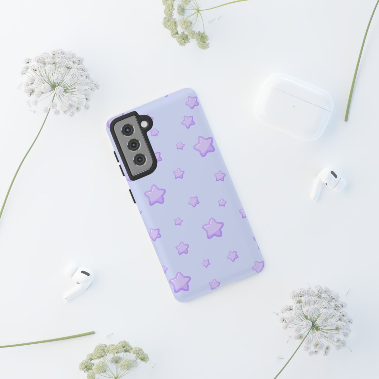 Kawaii Stars Tough Phone Case