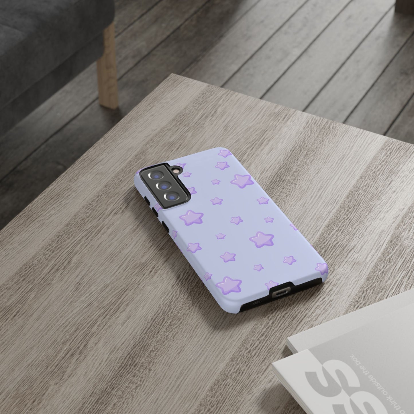 Kawaii Stars Tough Phone Case