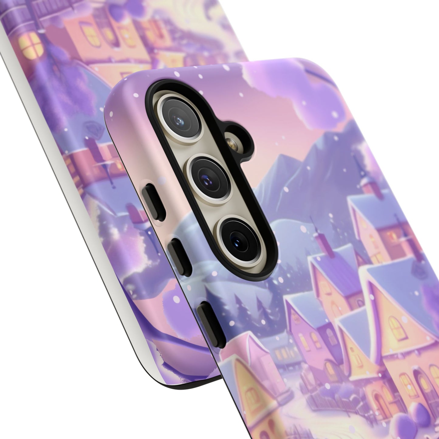 Purple Winter Wonderland Tough Phone Case