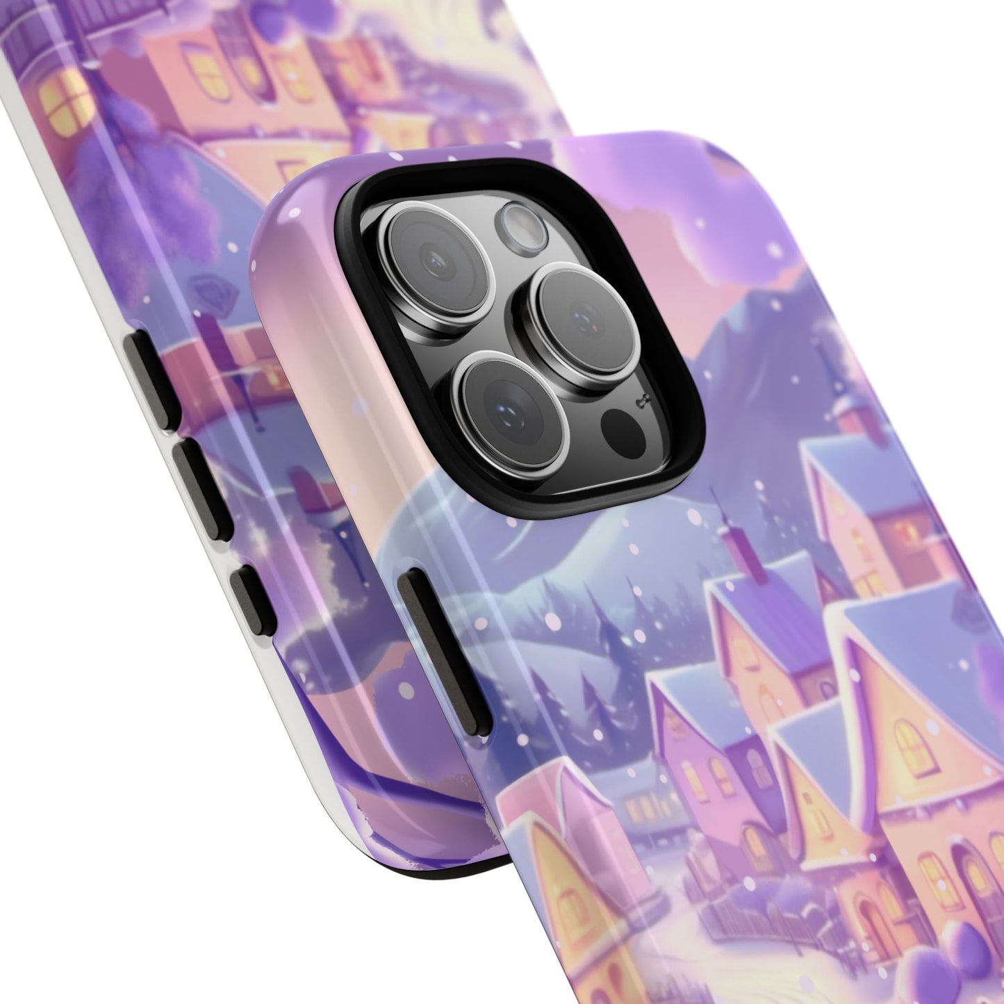 Purple Winter Wonderland Tough Phone Case