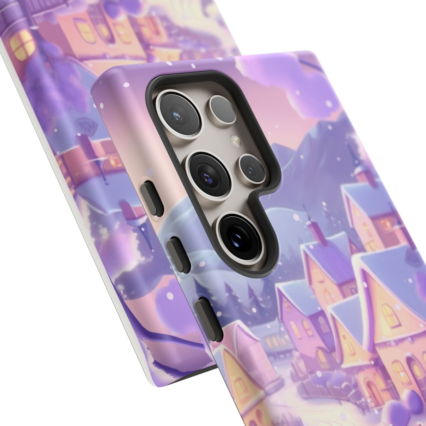 Purple Winter Wonderland Tough Phone Case