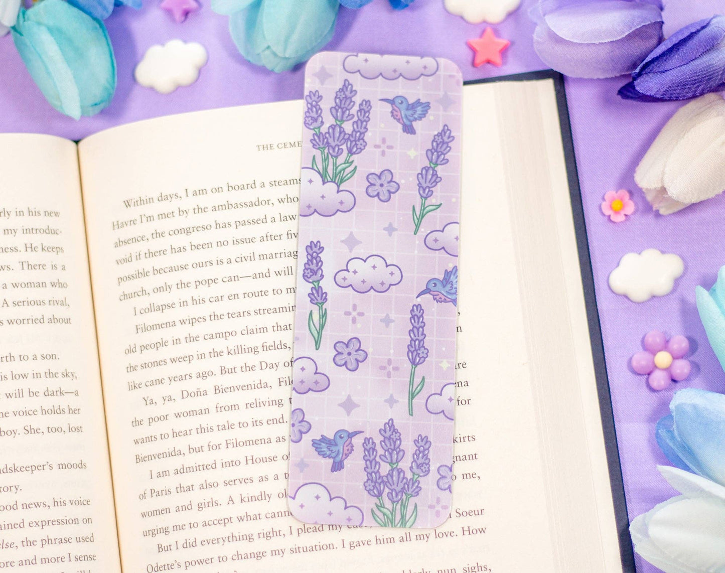 Unicorn Eclipse - Lavender Dreams Bookmark