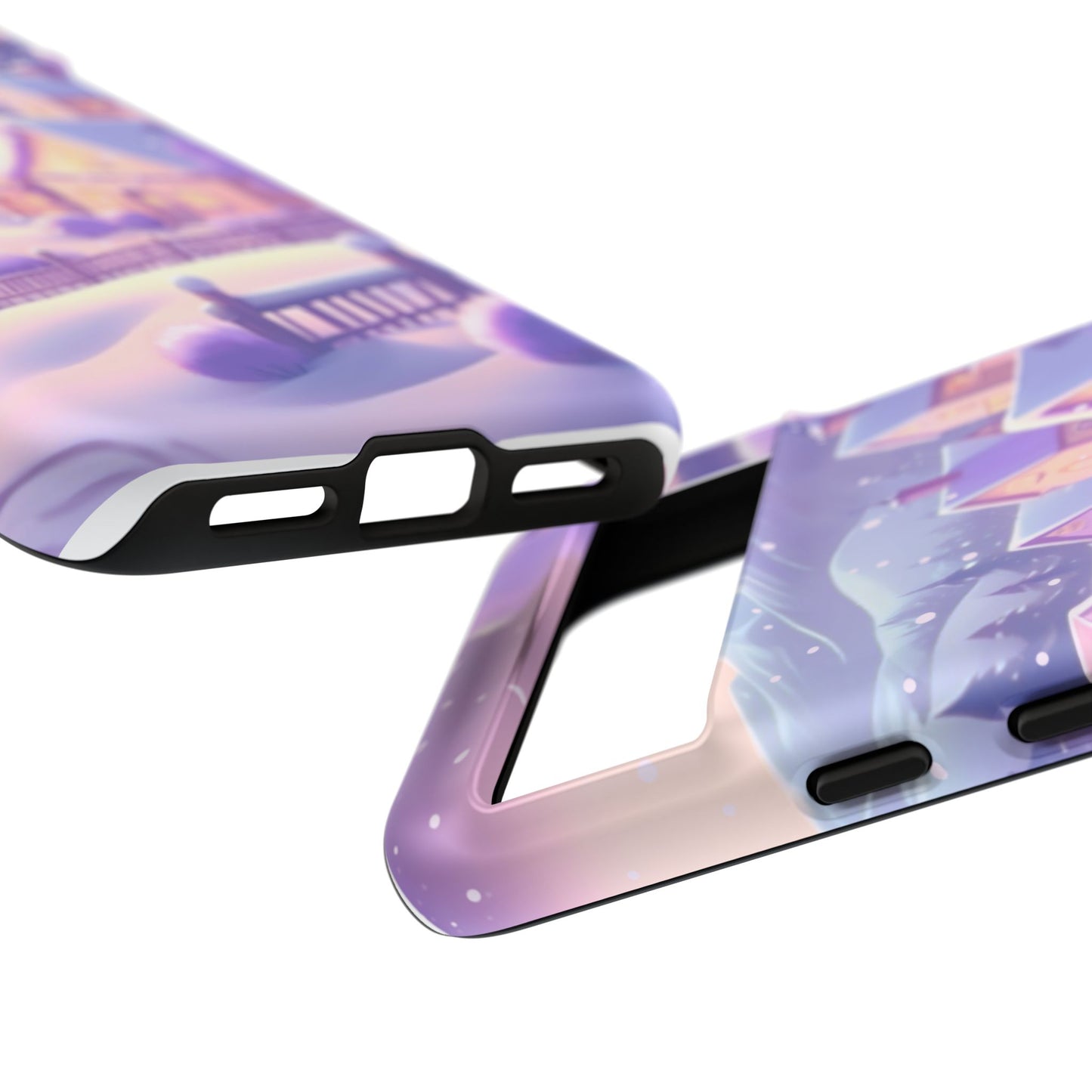 Purple Winter Wonderland Tough Phone Case