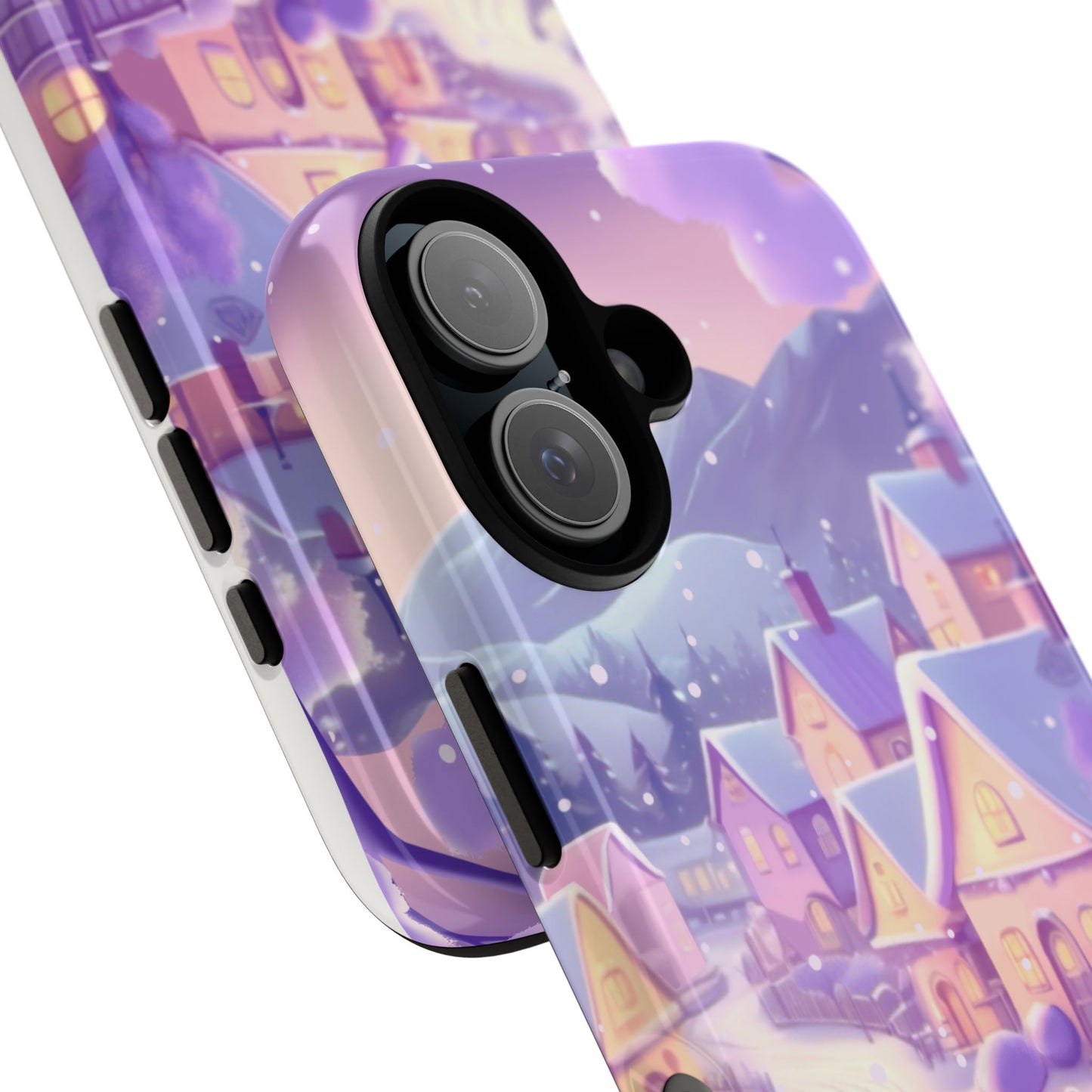 Purple Winter Wonderland Tough Phone Case