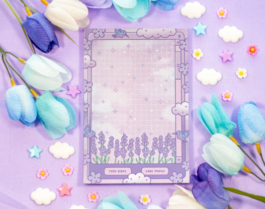 Unicorn Eclipse - Lavender Dreams Notepad