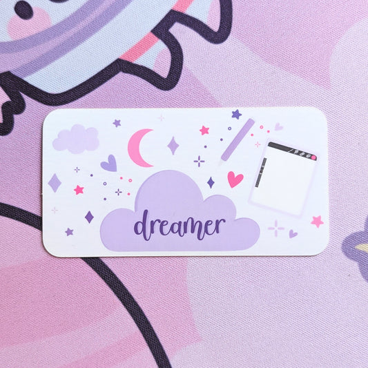 Dreamer - Soft Satin Touch Sticker