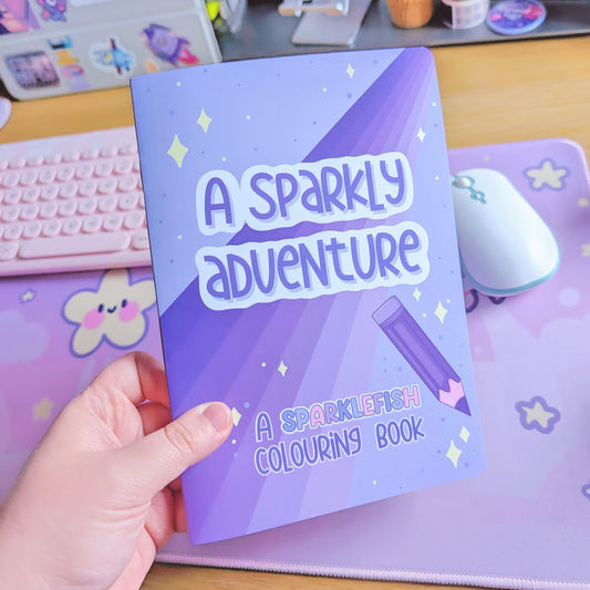 A Sparkly Adventure - SparkleFish Colouring Book