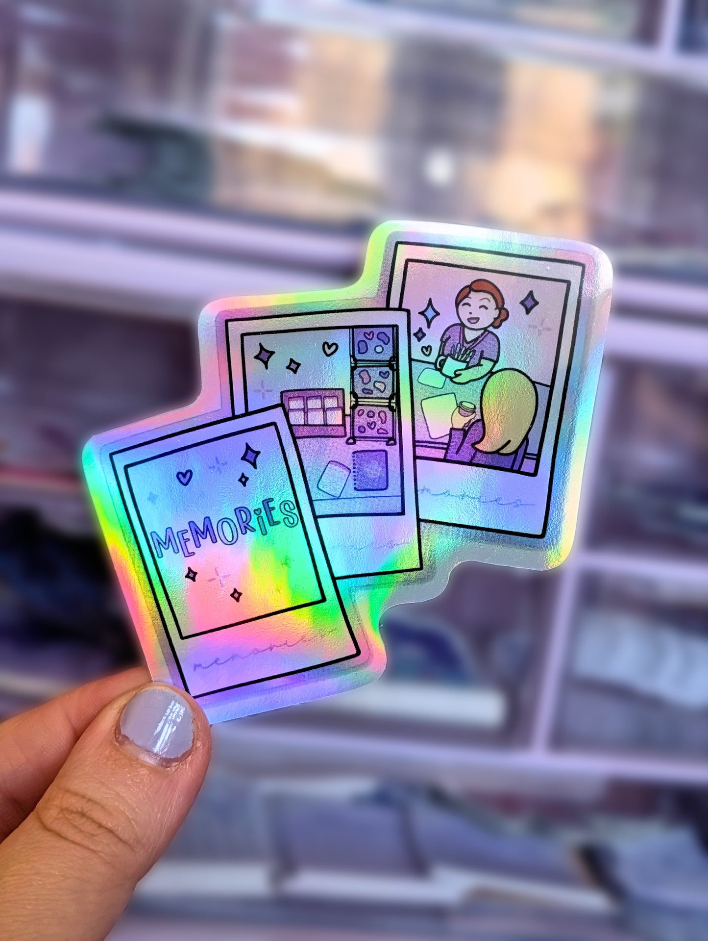 Planner Holographic Sticker Collection