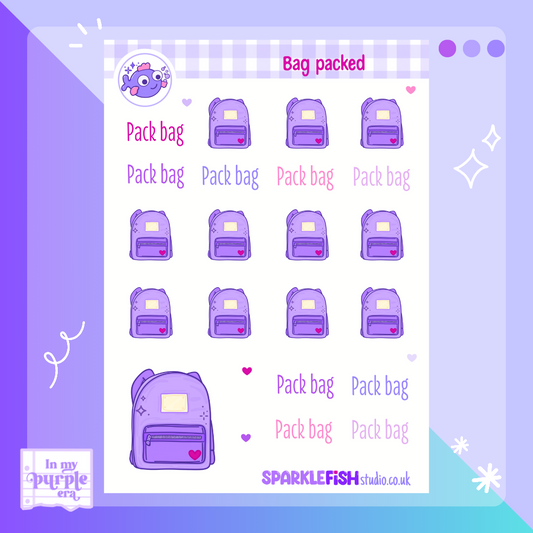 Bag Packed - Purple Era Collection
