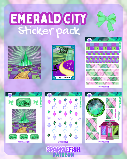 Emerald City Sticker Pack
