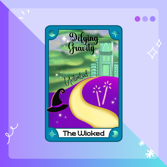 The Wicked - Collector Style - Glitter Overlay Sticker